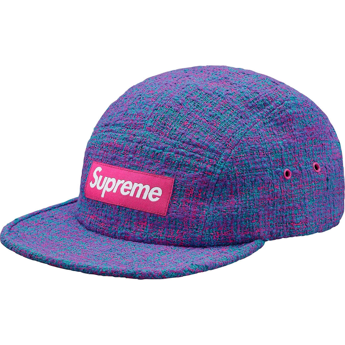 Bouclé Camp Cap view 2